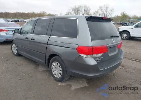 2009 Honda Odyssey Lx из США, поврежденный, VIN 5FNRL38209B035688